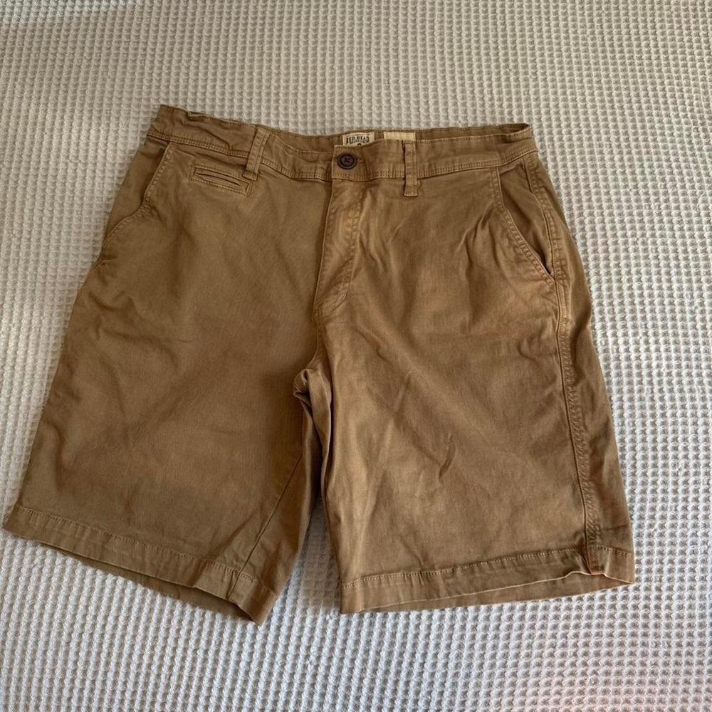Redhead brand tan shorts Size 34"